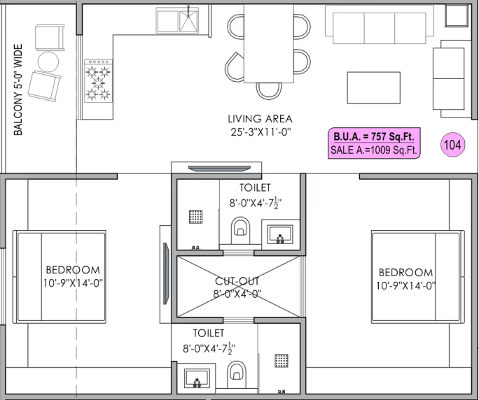 3 Bedroom